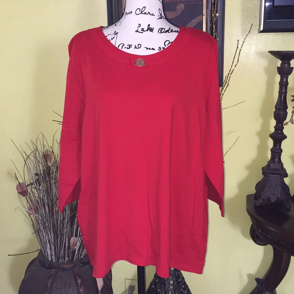 Anne Klein sport  women top plus size 2X new